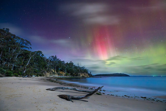 Aurora Australis in Tasmania